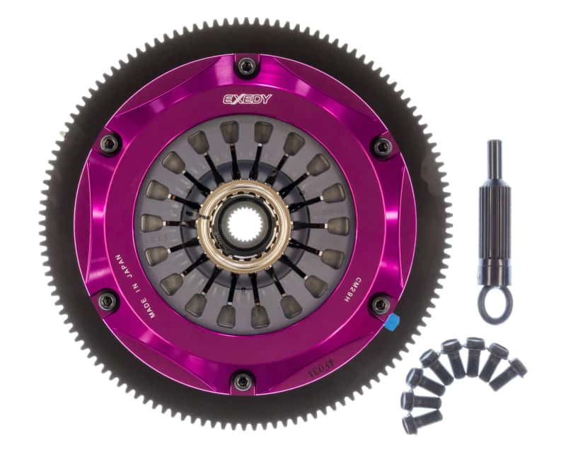 Exedy — Exedy 2004-2014 Subaru Impreza WRX STI H4 Hyper Twin Cerametallic Clutch Sprung Center Disc Pull
Hyper Multi Series
Clutch Kit - view 5