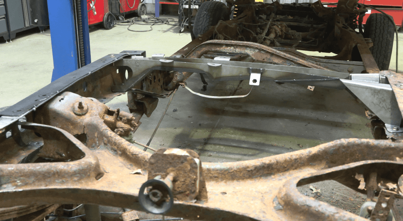 RustBuster — Rust Buster 2000-2006 Toyota Tundra Rear Fuel Tank Crossmember - view 2