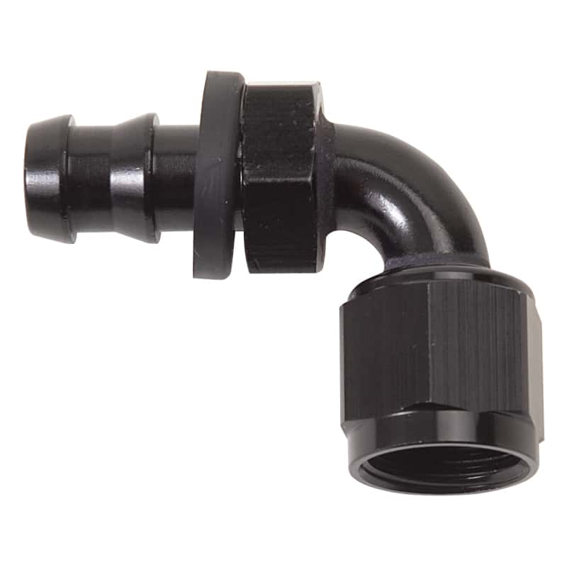 Russell — Russell Performance -4 AN Twist-Lok 90 Degree Hose End (Black)
Hose Fitting - view 2