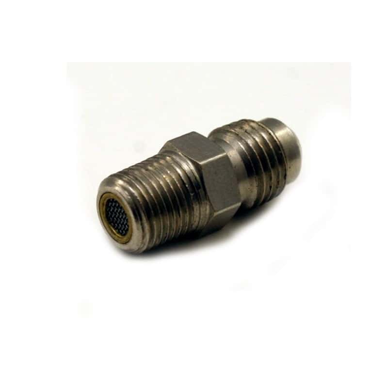 Nitrous Express — Nitrous Express Filter Fitting 6AN x 1/8 NPT Straight
Pipe Fitting
N2OFitting - view 1