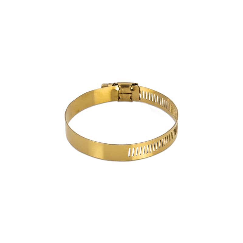 Mishimoto — Mishimoto High-Torque Worm Gear Clamp 0.55in.-0.1.06in. (14mm-27mm) - Pack of 10 - Gold
Hose Clamp - view 2