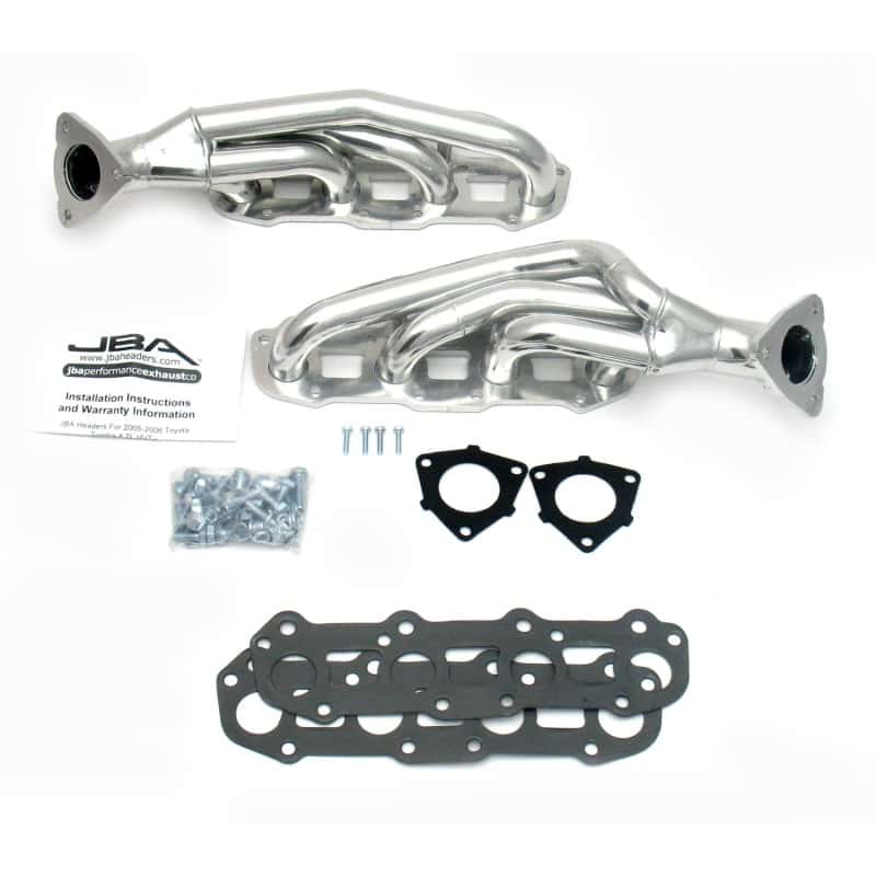 JBA — JBA 05-07 Toyota 4.7L V8 1-1/2in Primary Silver Ctd Cat4Ward Header
Exhaust Header - view 2