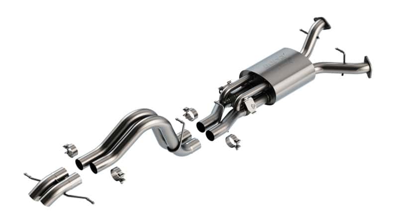 Borla — Borla 22-24 Ford Bronco Raptor V6 Turbo AT 2WD / 4WD ATAK Catback Exhaust w/ Turndown Tips
Cat-Back System - view 1