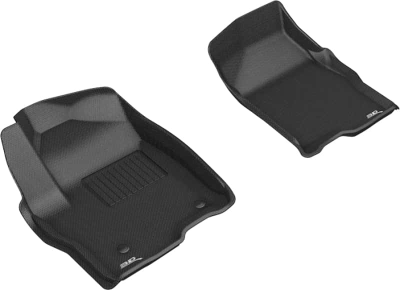 3D MAXpider — 3D MAXpider 2019-2020 GMC/Chevrolet Sierra 1500/Silverado 1500 Kagu 1st Row Floormat - Black
Floor Mat Set - view 1