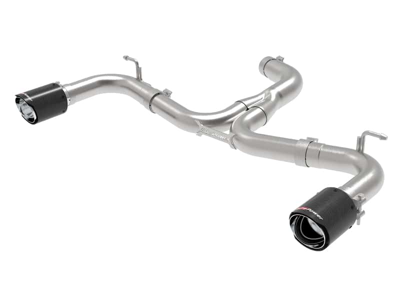 aFe — aFe MACH Force-Xp 3in to 2-1/2in Stainless Steel Axle-Back Exhaust Carbon - 15-17 Volkswagen GTI
Axle-Back Exhaust - view 6