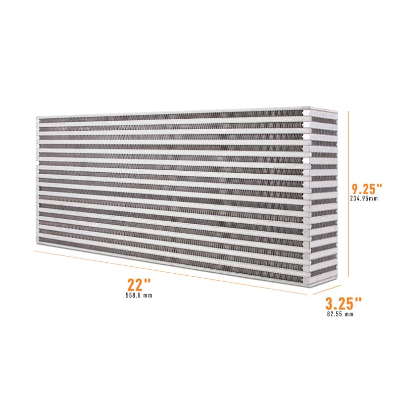 Mishimoto — Mishimoto Universal Air-to-Air Intercooler Core - 22in / 9.25in / 3.25in - view 1