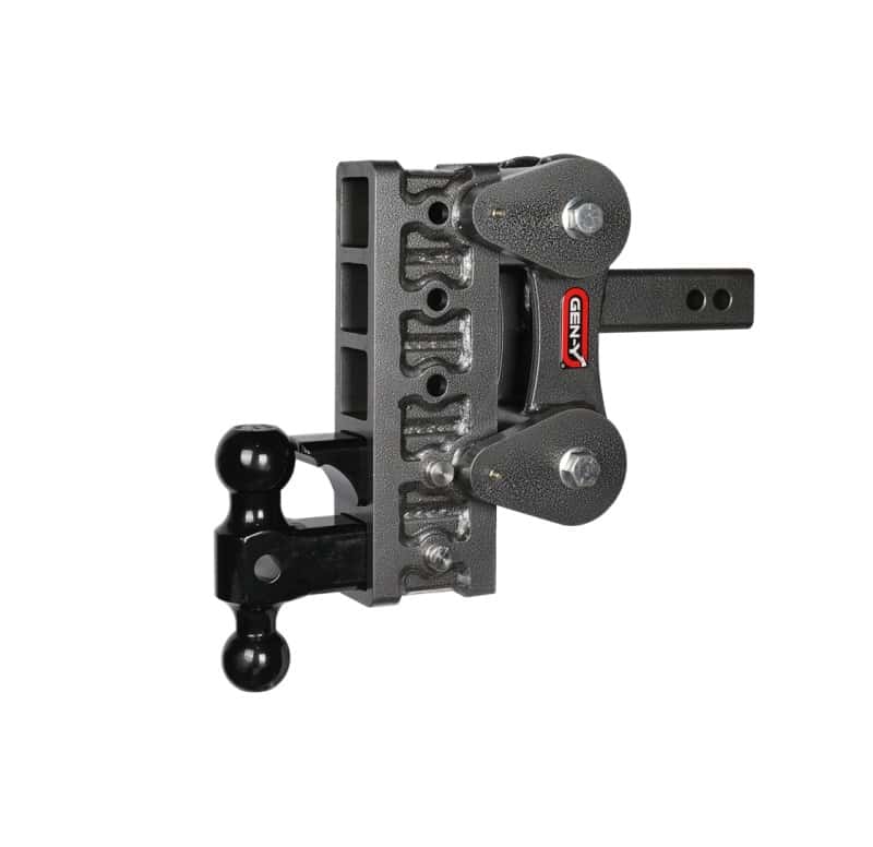 GEN-Y Hitch — Gen-Y The Boss Torsion-Flex 2in Shank 7.5in Drop 10K Hitch w/GH-031 Dual-Ball/GH-032 Pintle Lock
Drop Hitch - view 2