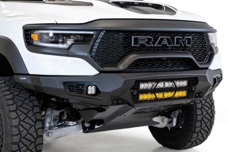 Addictive Desert Designs — Addictive Desert Designs 2021 Dodge RAM 1500 TRX Bomber Front Bumper (20in Lights)
Bumper- Front
Bumpers - view 2