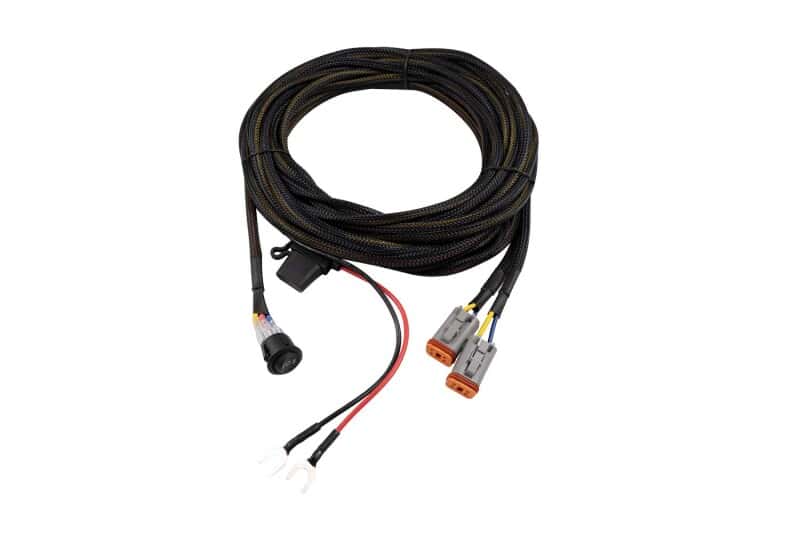 Diode Dynamics — Diode Dynamics Light Duty Dual Output 3-way 4-pin Wiring Harness - view 1