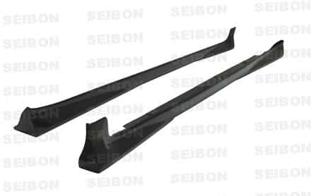 Seibon — Seibon 04-05 Subaru WRX CW Carbon Fiber Side Skirts - view 13