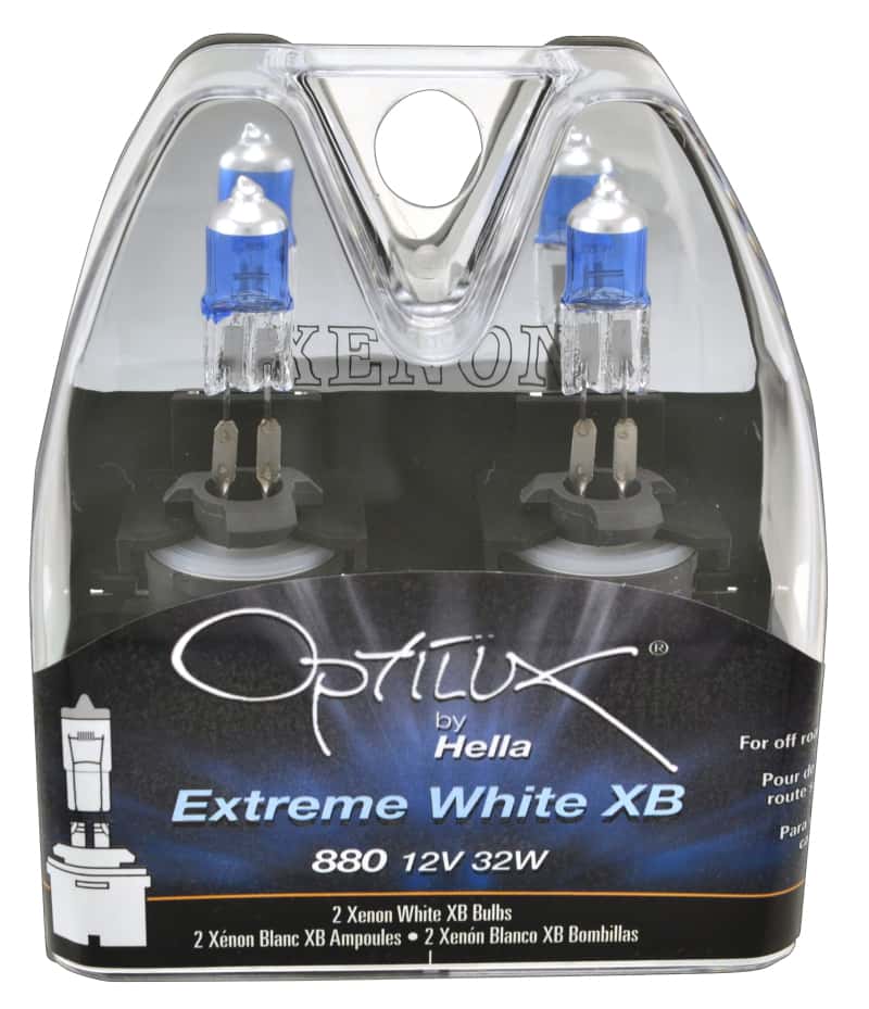 Hella — Hella Bulb 880 12V 32W Xen Wht Xb (2)
880 Halogen Bulb - view 1