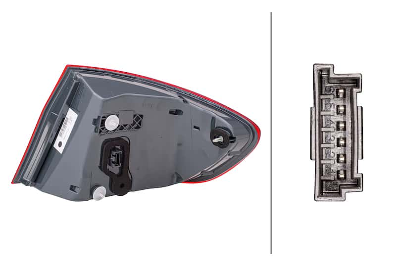 Hella — Hella 2011-2016 BMW 528i Left Outer Tail Light
TailLightAssembly - view 3