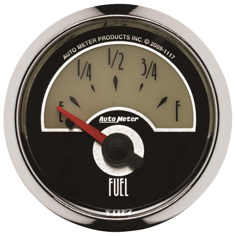 AutoMeter — AutoMeter Gauge Fuel Level 2-1/16in. 240 Ohm(e) to 33 Ohm(f) Elec Cruiser
GA 2" FUEL 240-33 CR - view 12
