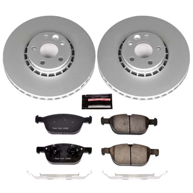 PowerStop — Power Stop 10-15 Volvo XC60 Front Z23 Evolution Sport Coated Brake Kit - view 1