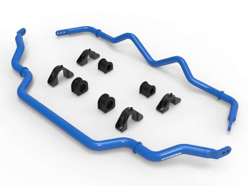 aFe — aFe 16-21 Infiniti Q50/Q60 3.0L (tt) Front and Rear Sway Bar Set Blue
Sway Bar Set - view 1