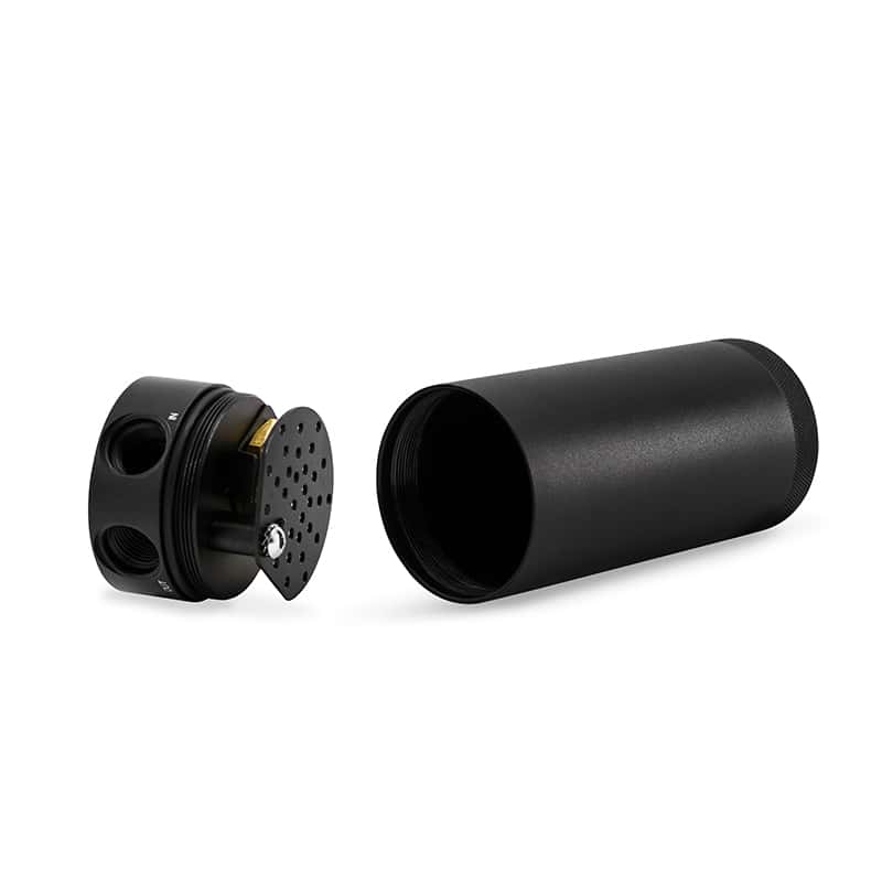 Mishimoto — Mishimoto 07-13 Mazda Mazdaspeed3 Baffled Oil Catch Can Kit - Black (PCV Side)
Oil Catch Can Kit - view 4