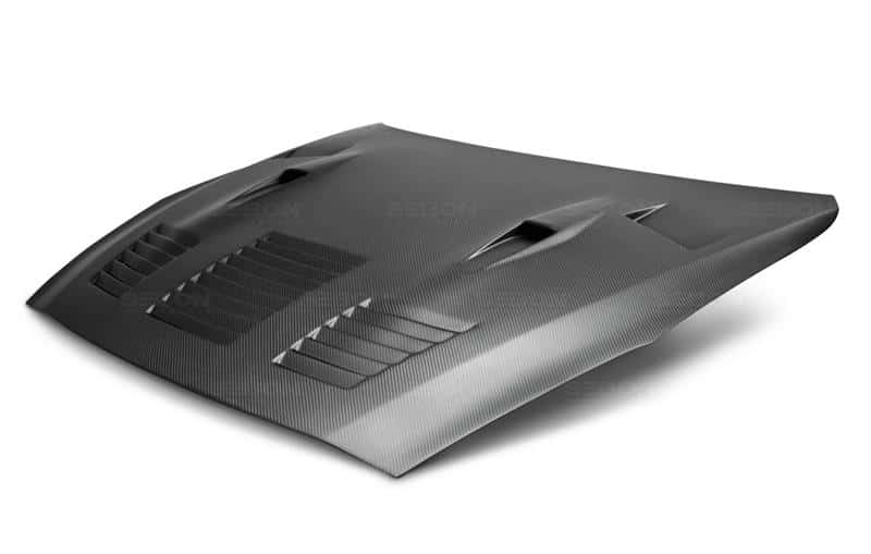 Seibon — Seibon 09-15 Nissan GTR R35 GTII Dry Carbon Hood - view 9