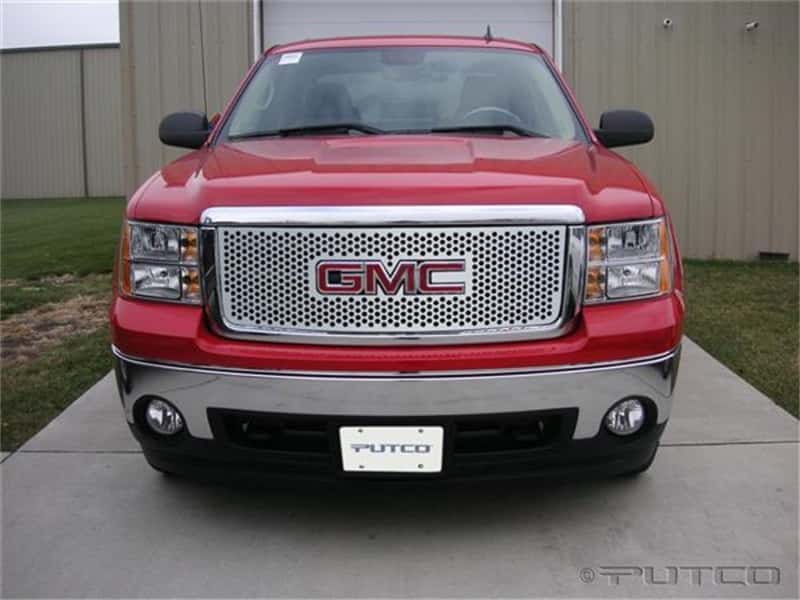 Putco — Putco 07-10 GMC Sierra HD Punch Stainless Steel Grilles
Grille Insert - view 2