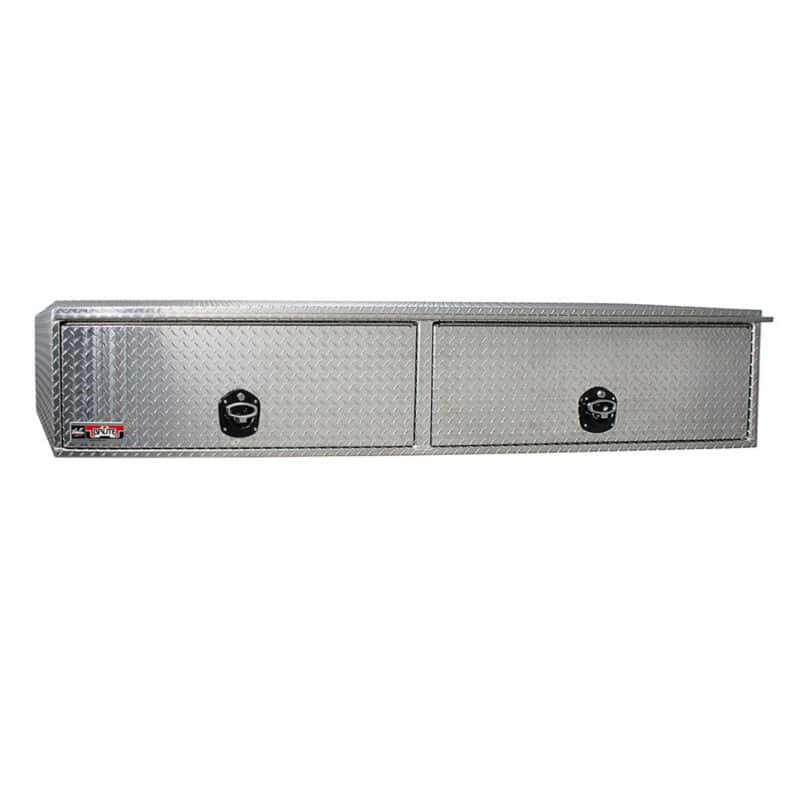 Westin — Westin/Brute HD Top Sider 13in x 88in w/flip up Doors - Aluminum
ToolBxTrkBedSideRail - view 1