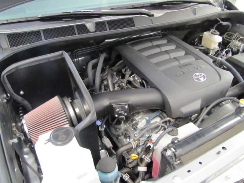 K&N Engineering — K&N 10-11 Toyota Tundra 4.6L V8 AirCharger Performance Intake
Performance Air Inta
Air Intake System - view 4