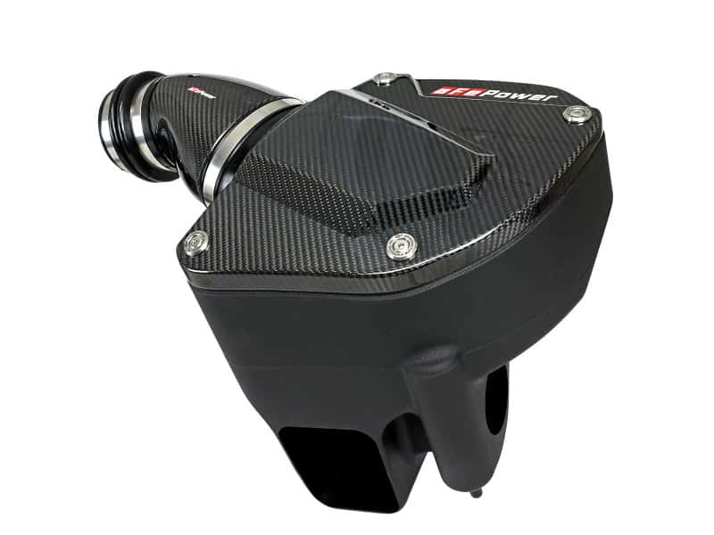 aFe — aFe Momentum Black Series Carbon Fiber Pro 5R Air Intake System BMW M5 (F90) 18-19
Black Series Intake - view 4
