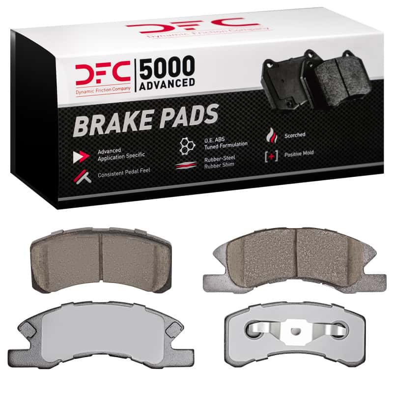 DFC — DFC 14-25 Dodge Attitude (Mexico) Front 5000 Advanced Ceramic Brake Pads
DFC Brake Pad Set - view 1