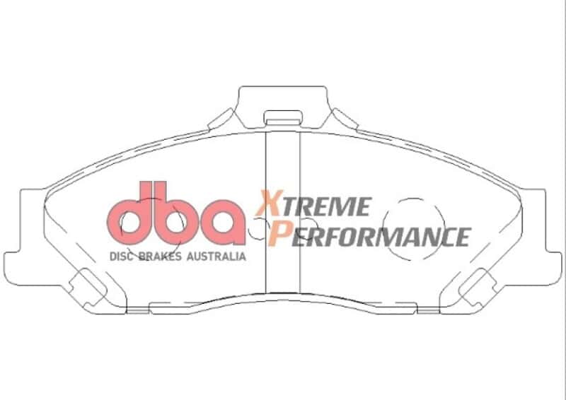 DBA — DBA 07-11 Ford Ranger XL PJ Xtreme Performance Front Brake Pads
Brake Pad - view 2