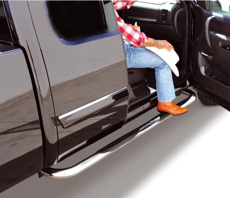 Go Rhino — Go Rhino 80-98 Ford F Series 4000 Series SideSteps - Cab Length - SS
4000Series SideSteps - view 1