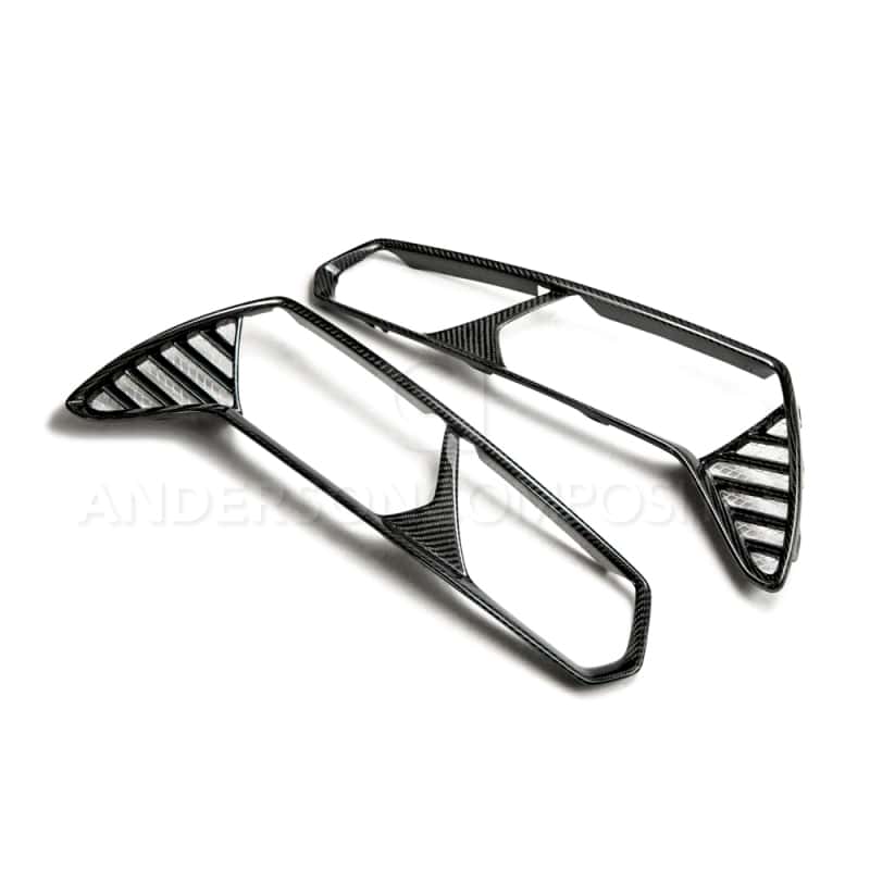 Anderson Composites — Anderson Composites 14+ Chevrolet Corvette C7 Stingray/Z06 Taillight Bezels - view 1