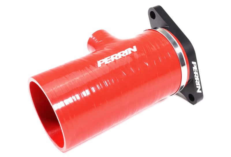 Perrin Performance — Perrin 22-25 Subaru WRX Short Type Turbo Inlet Hose - Red - view 2