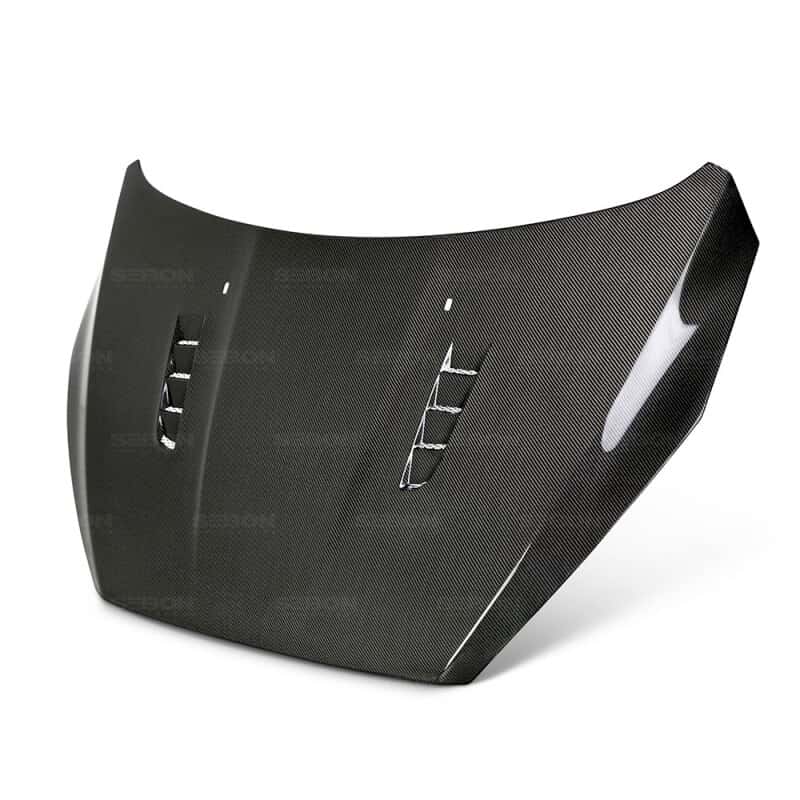 Seibon — Seibon 2015-2016 Ford Focus RS Carbon Fiber Hood - view 7