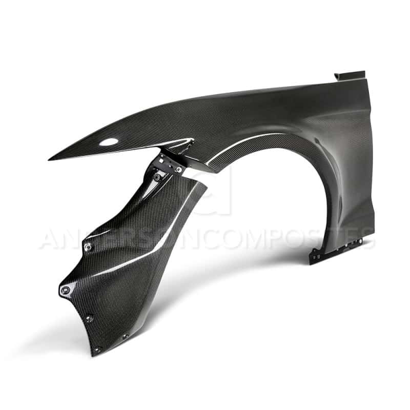 Anderson Composites — Anderson Composites 15-17 Ford Mustang Type-JTP Fender Flares (10 Piece Set) - view 1