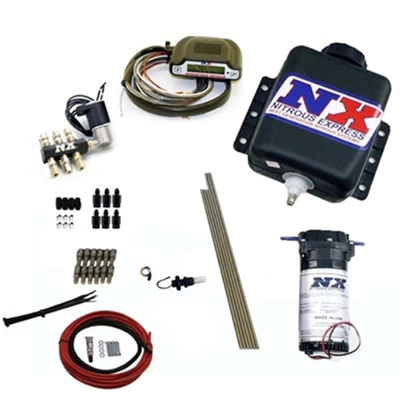 Nitrous Express — Nitrous Express Direct Port Water Injection 6 Cyl Stage 3 w/Hardlines
Water / Meth System
Wtr/MethInjSystm - view 1