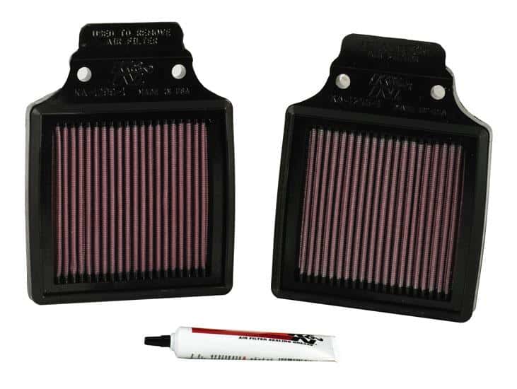 K&N Engineering — K&N 00-06 Kawasaki ZX12R Ninja Replacement Air Filter (2 Per Box)
Air Filter - view 3