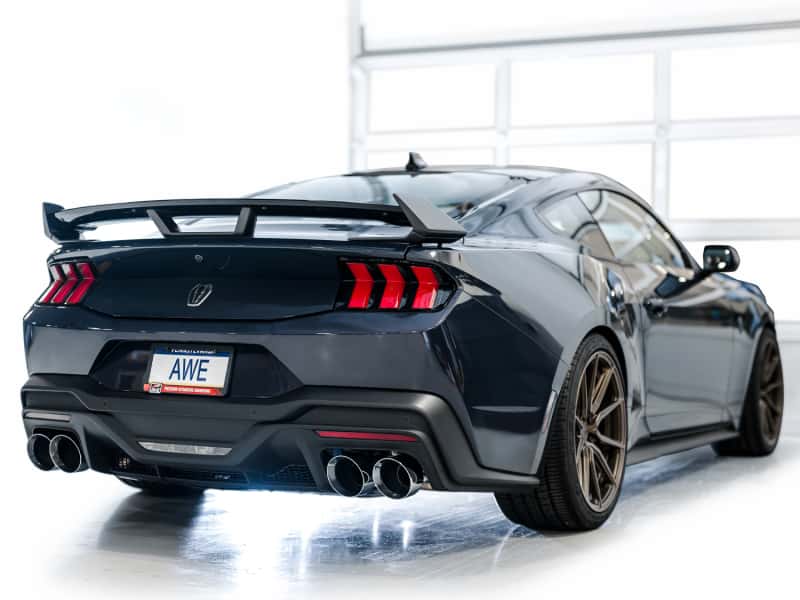 AWE Tuning — AWE 2024 Ford Mustang Dark Horse S650 RWD SwitchPath Catback Exhaust w/ Quad Chrome Silver Tips
SwitchPath Catback - view 6