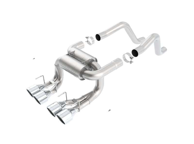 Borla — Borla 06-12 Chevrolet Corvette Z06/ZR1 6.2L/7.0L 8cyl Aggressive ATAK Exhaust (rear section only)
Axle-Back System
ExhstSysKt - view 1