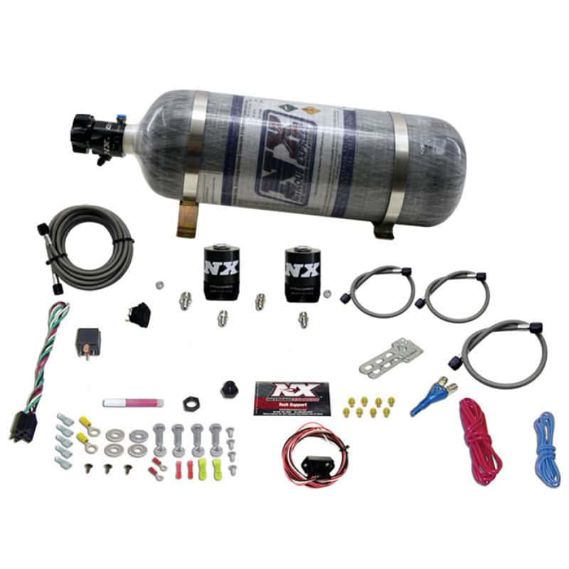 Nitrous Express — Nitrous Express 10-15 Chevrolet Camaro (5th Gen) Single Nozzle Nitrous Kit (35-150HP) w/Comp Bottle
Injection System Kit
N2OSys - view 2
