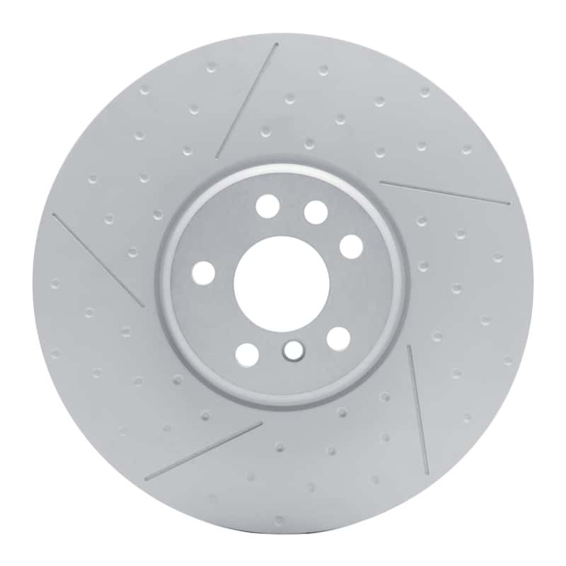DFC — DFC 20-25 BMW M440iX Left Front Hi-Carbon Alloy Geomet Coated Rotor - Dimpled and Slotted - view 1