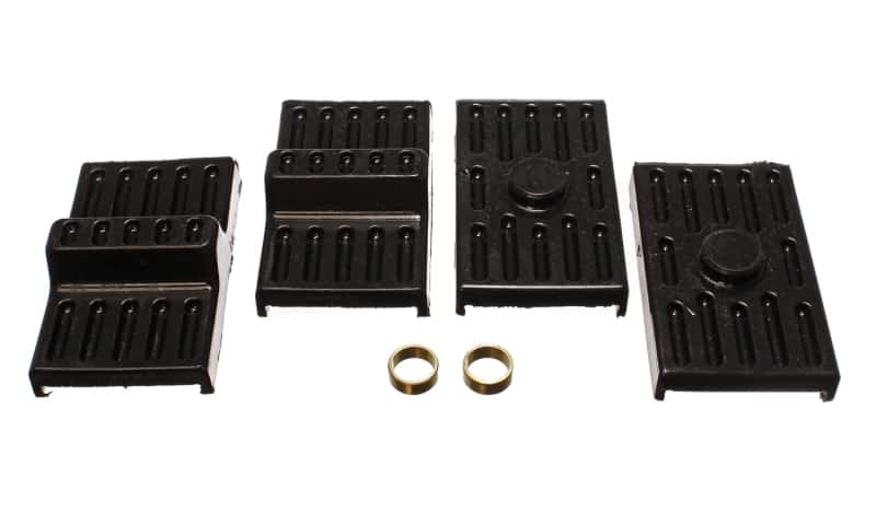 Energy Suspension — Energy Suspension 70-81 Camaro / 70-81 Firebird Black Multi Leaf Spring Isolators
LeafSprngInsulator - view 3