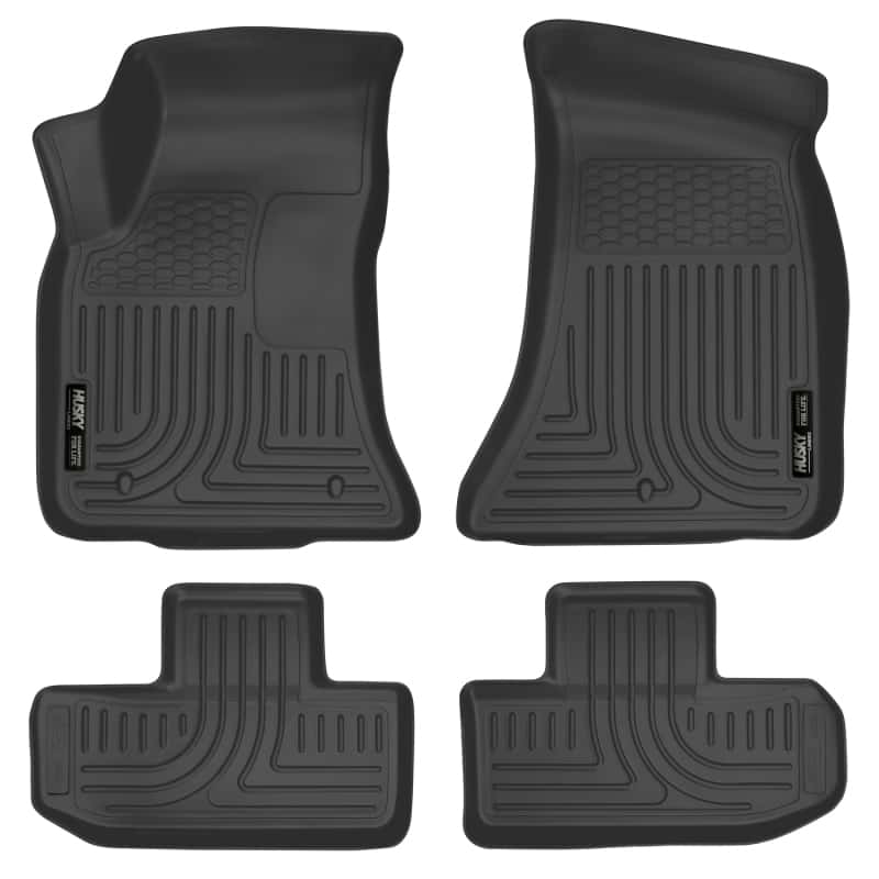 Husky Liners — Husky Liners 16-22 Dodge Challenger (RWD) Front & Second Row Black Floor Liners
Floor Liners - view 1