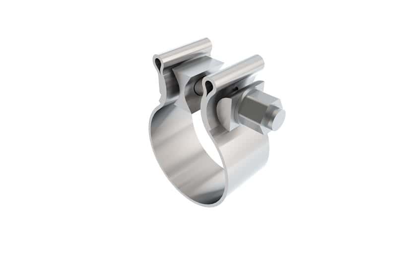 Borla — Borla 2in T-304 Stainless Steel AccuSeal Single Bolt Band Clamp
Clamp - Accuseal
ExhstClamp - view 2