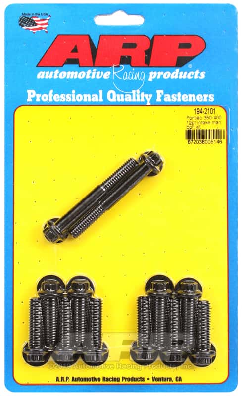 ARP — ARP Pontiac 350-400 12pt Intake Manifold Bolt Kit - view 1