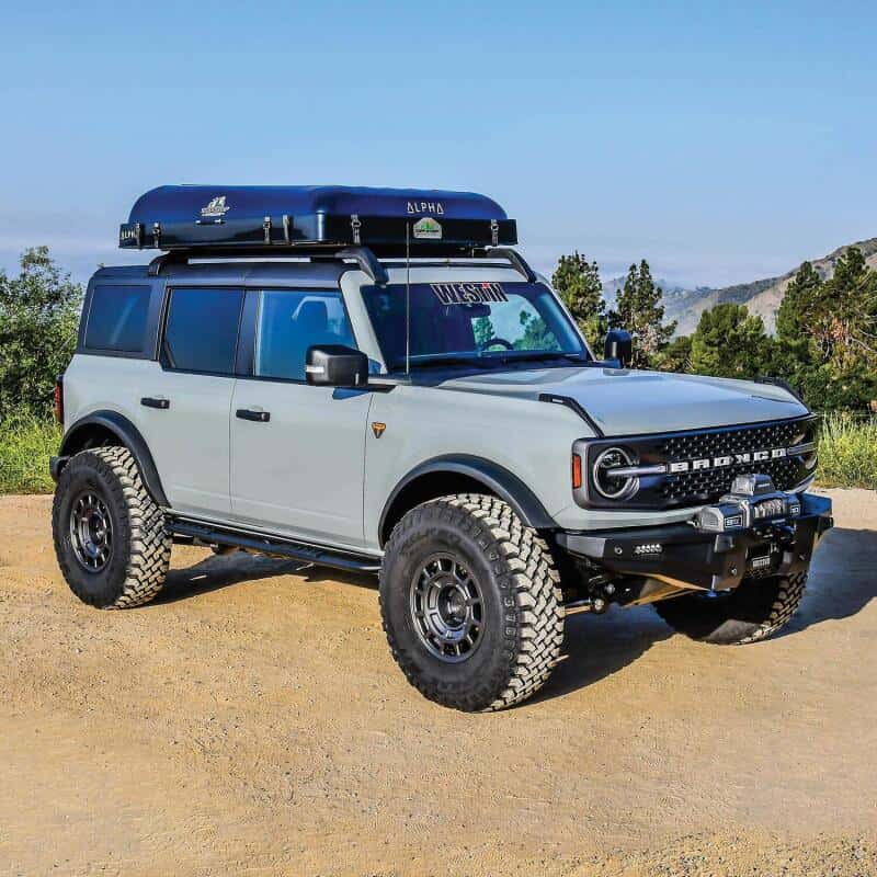 Westin — Westin 21-23 Ford Bronco 4dr (Excl. Bronco Sport) Rock Slider - Textured Black
Rock Sliders - view 8