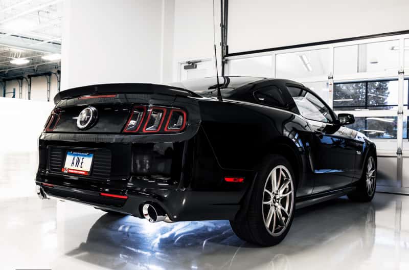 AWE Tuning — AWE Tuning S197 Mustang GT Axle-back Exhaust - Touring Edition (Chrome Silver Tips)
Touring Exhaust - view 3