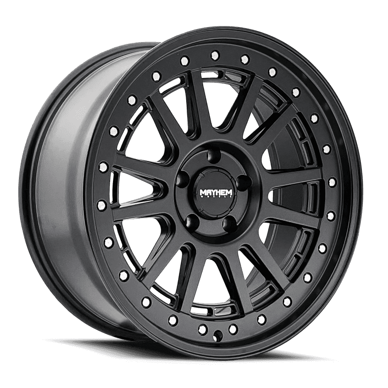 Mayhem — Mayhem 8305 Compass 15x7 / 5x100 BP / 15mm Offset / mm Hub Matte Black Wheel
MAYHEM 8305 - view 1