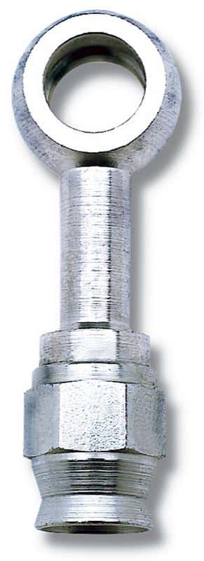 Russell — Russell Performance -3 AN PowerFlex 10MM (3/8in) ID Banjo Hose End
Hose End - view 3