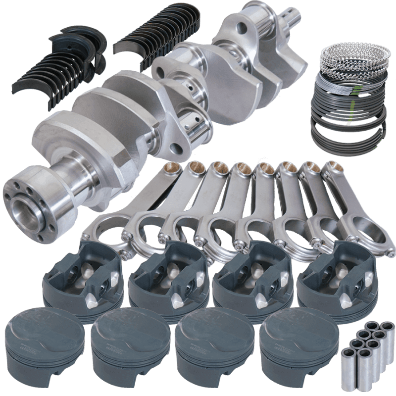 Eagle — Eagle Chevy LT1 350 1Pc 3.750in Crank 6.000in H-Beam 6cc Dome 4.030in Pistons Rotating Assembly
Competition Assembly - view 1