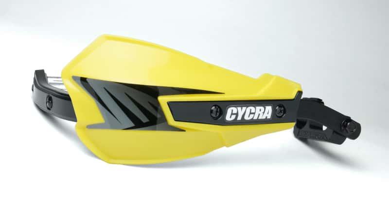 Cycra — Cycra Vortex Hand Guard/w Universal U-Clamps - Yellow - view 1
