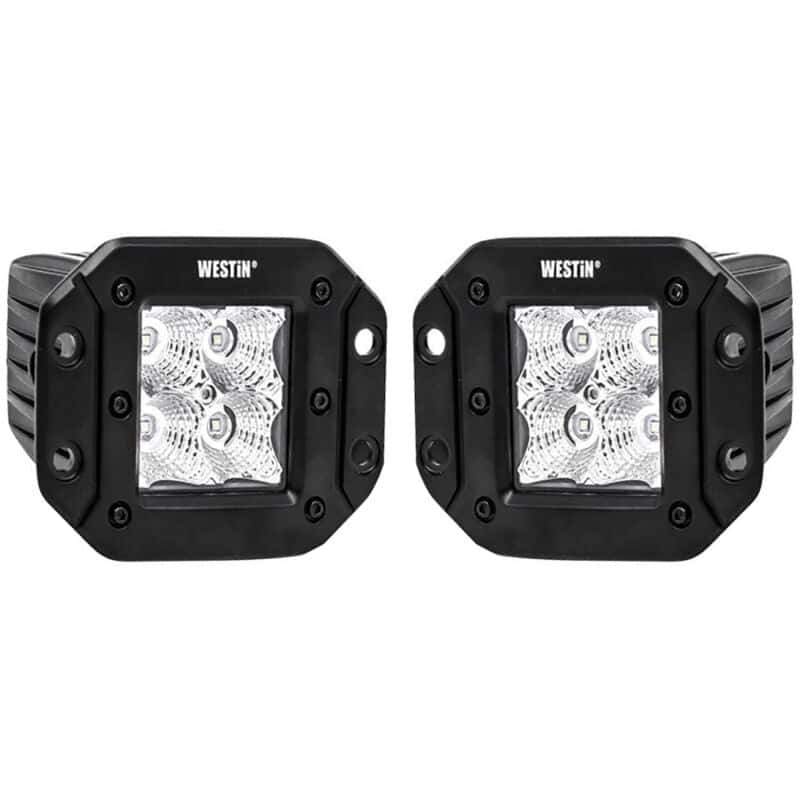 Westin — Westin FM4Q 3W Osram w/mounting hardware and pigtail connectors (set of 2) - Black
Exterior LED - view 1