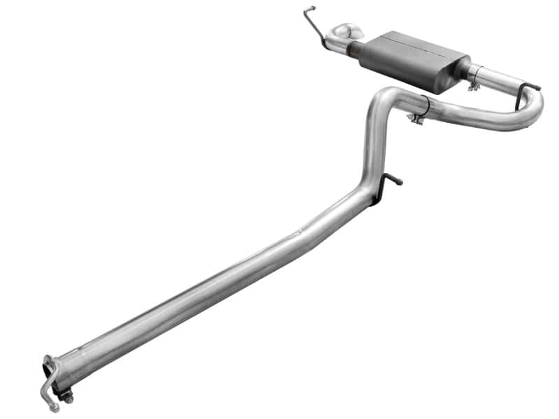 aFe — aFe Scorpion Exhaust System Cat Back 2.5in Aluminized Hi-Tuck 07-18 Jeep Wrangler JK V6 3.6/3.8L
Cat-Back Exhaust - view 3